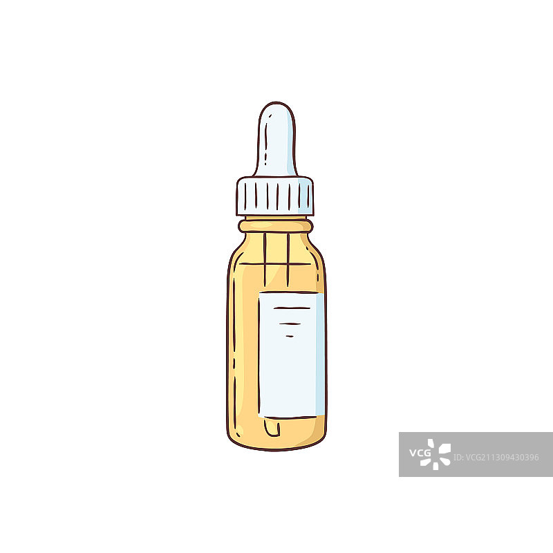 卡通精华液瓶图片素材