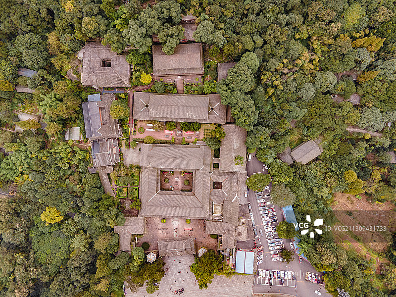 峨眉山报国寺图片素材