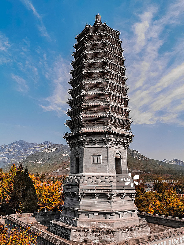 云居寺–塔图片素材