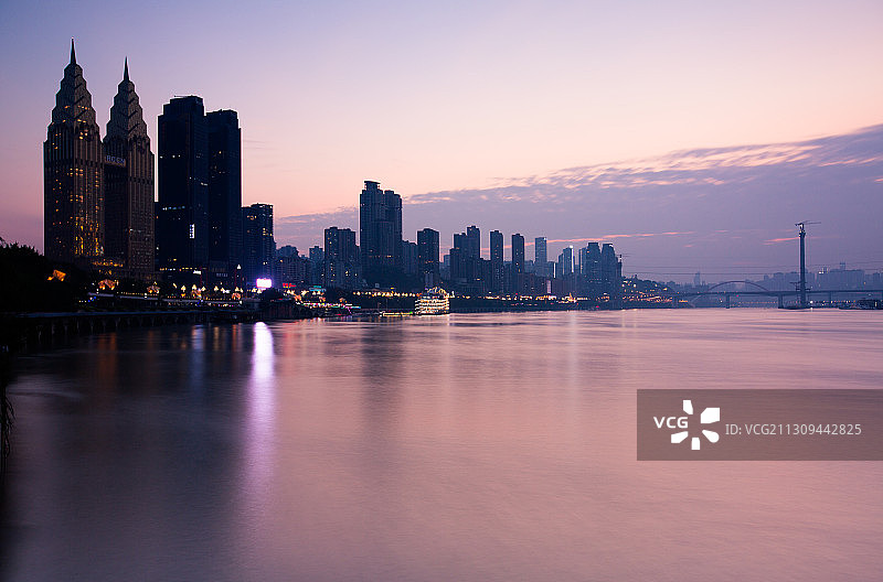 城市剪影图片素材