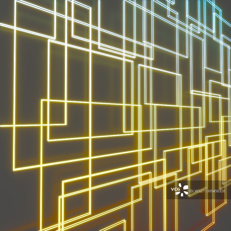 线框 霓虹灯图片素材