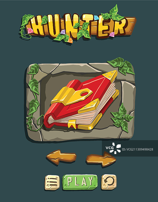 魔法道具数字绘画图片素材