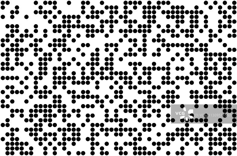 白色背景上的黑色圆点抽象背景图片素材
