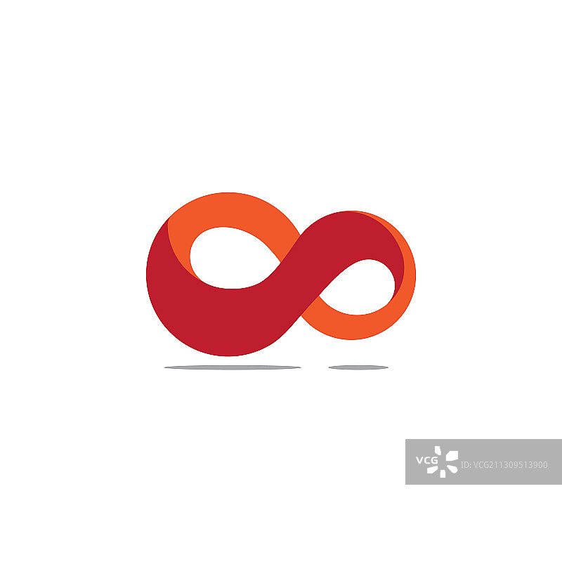 3D无限曲线设计logo图片素材