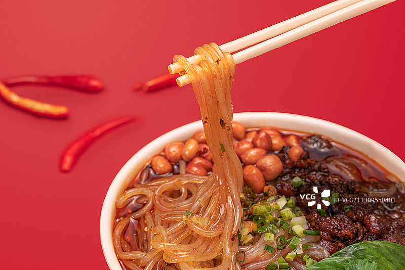 重庆成都四川小面酸辣粉图片素材