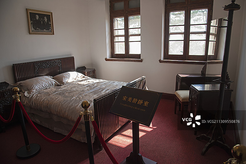 莫干山武陵村及蒋介石官邸图片素材