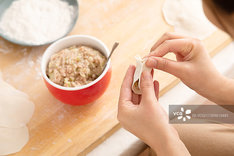 节日包饺子动态动作图片素材