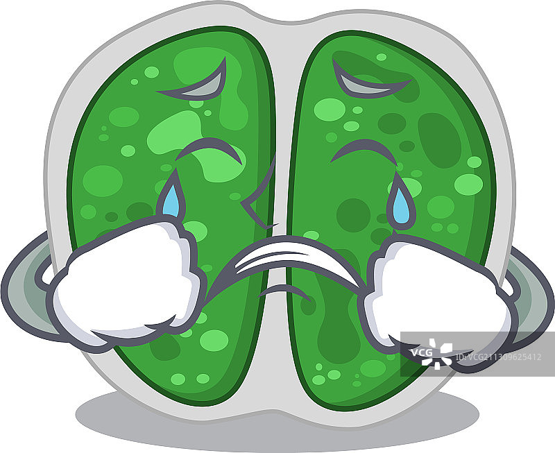 卡通形象设计色球藻图片素材