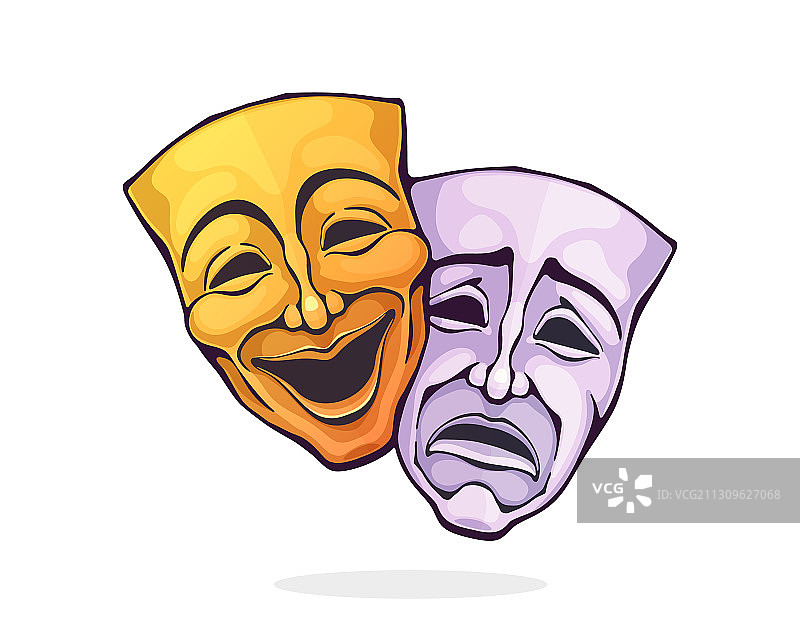 戏剧喜剧面具图片素材