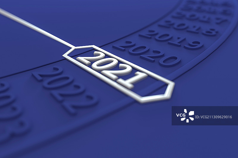 3D概念2021年图片素材
