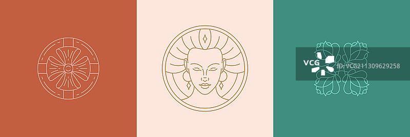 线条装饰设计元素合集图片素材