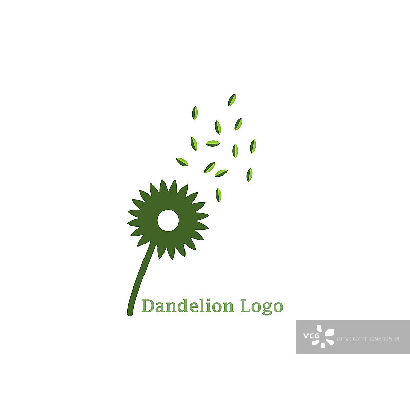 蒲公英logo模板，蒲公英图标图片素材