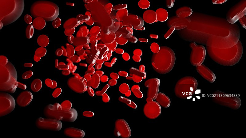 人体血细胞插画图片素材