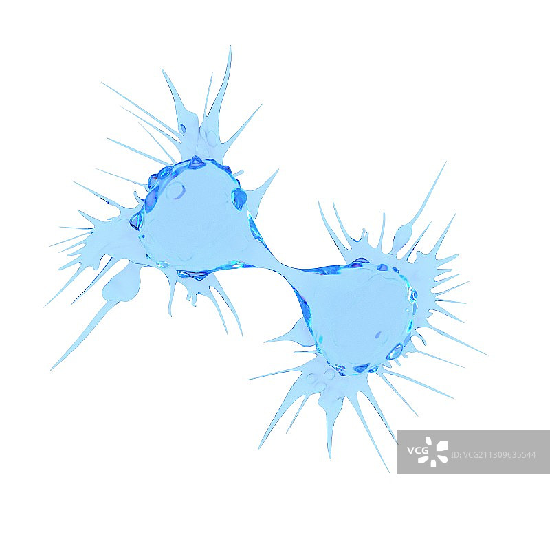 癌细胞分裂插画图片素材