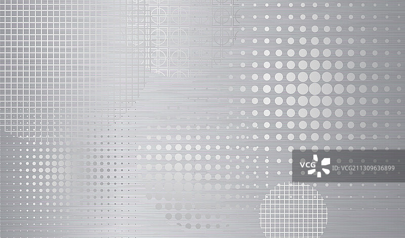 灰色背景带圆形装饰形状图片素材