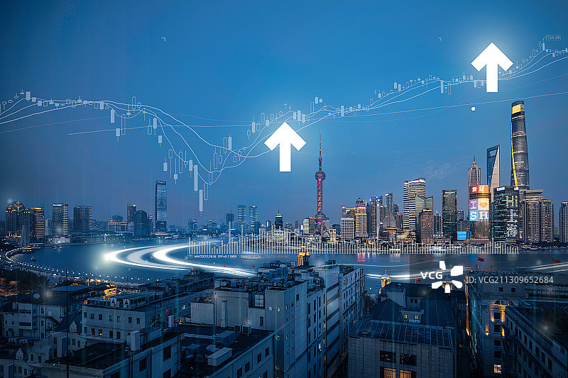 科创金融陆家嘴图片素材