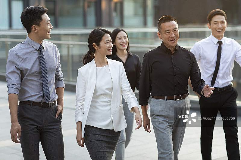 自信的商务团队图片素材