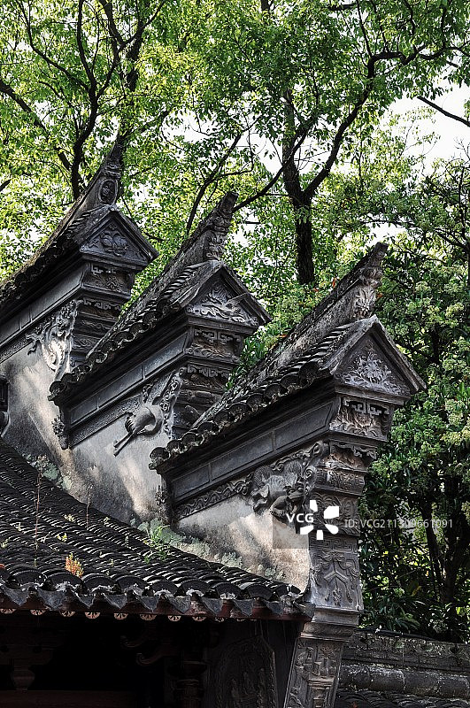 宁波天一阁博物馆 著名的江南藏书楼与园林图片素材