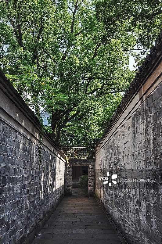 宁波天一阁博物馆 著名的江南藏书楼与园林图片素材