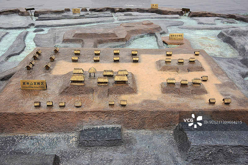 浙江省杭州市余杭区良渚古城遗址公园图片素材