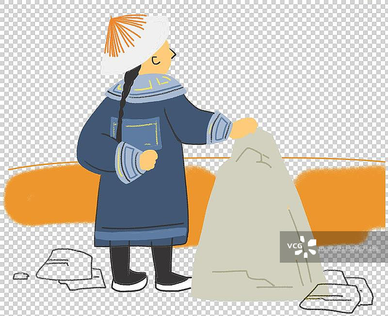 清朝官员元素图片素材