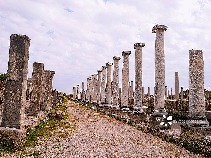 月亮女神庙图片素材