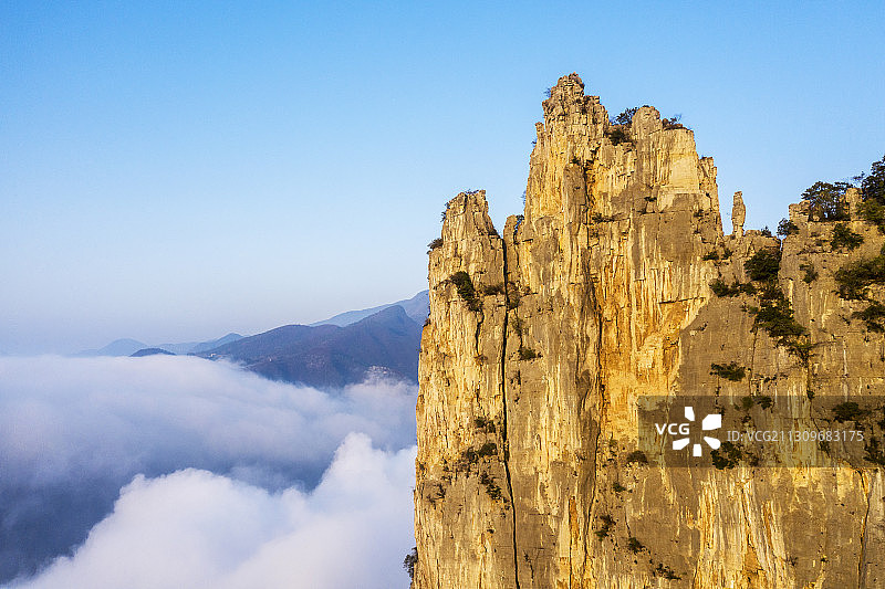 巫山神女峰图片素材