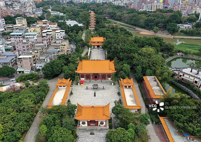 广东省深圳市龙岗区龙园龙兴寺图片素材