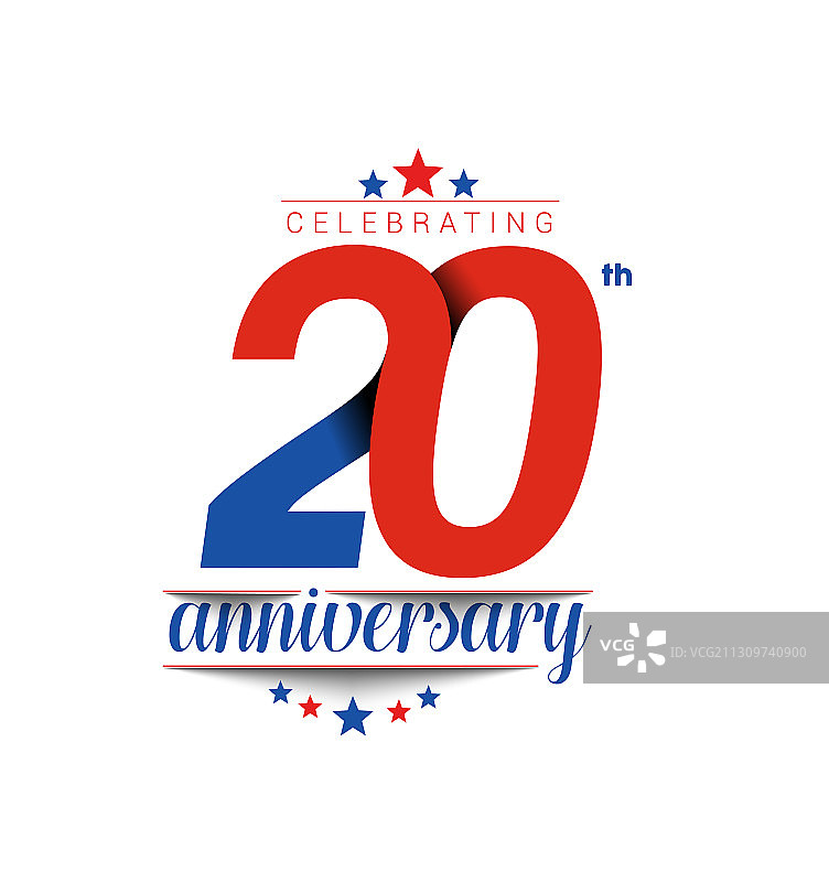 20周年庆典3D设计图片素材