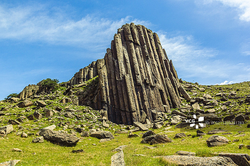 太仆寺旗石条山（火山喷发形成）图片素材