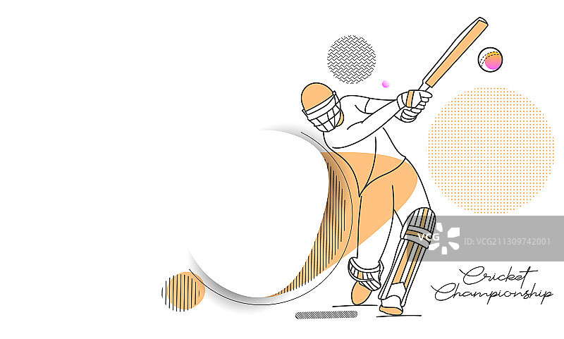 概念击球手打板球锦标赛图片素材