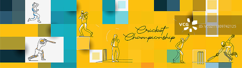 概念击球手打板球锦标赛图片素材