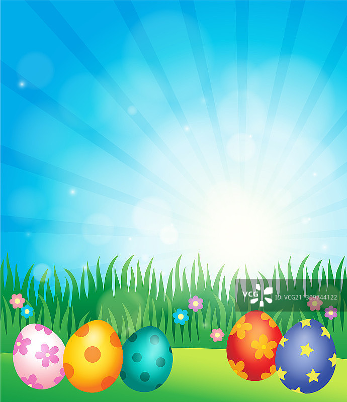复活节彩蛋主题配图5图片素材
