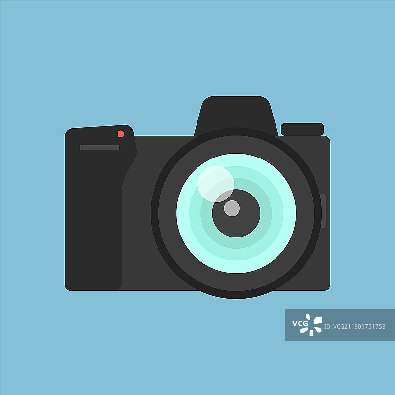 扁平风格相机设计图片素材