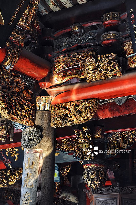 晋江安海龙山寺 两岸龙山寺祖图片素材
