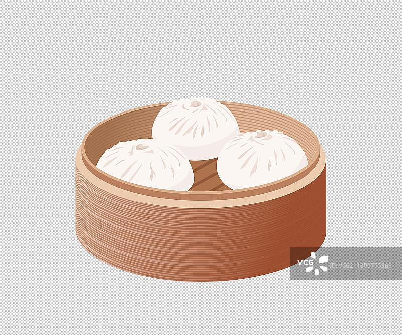 蒸笼包子图片素材