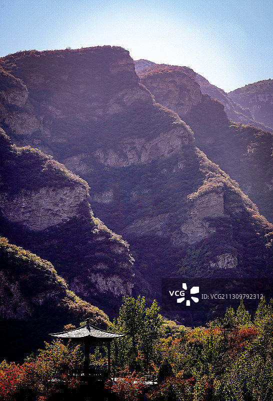 坡峰岭红叶（18）2020-10-24图片素材