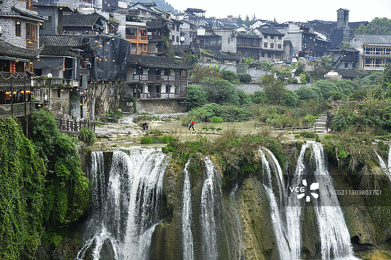 湖南湘西：芙蓉古镇图片素材