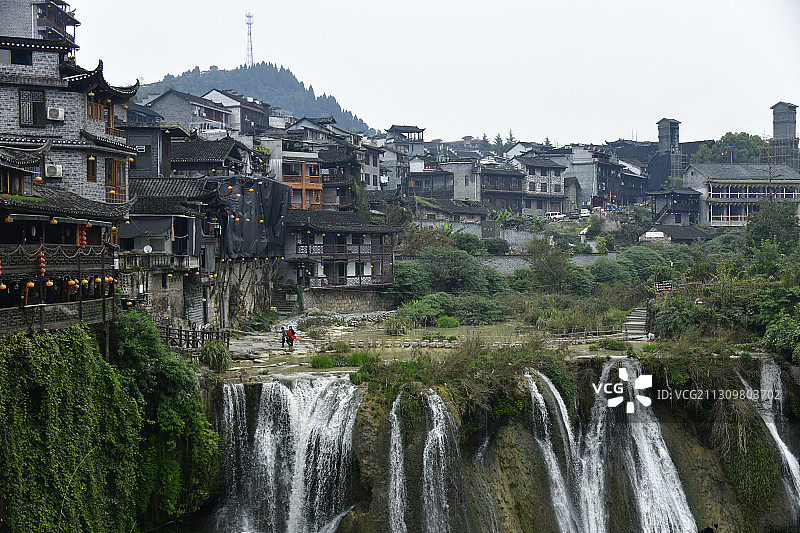 湖南湘西：芙蓉古镇图片素材