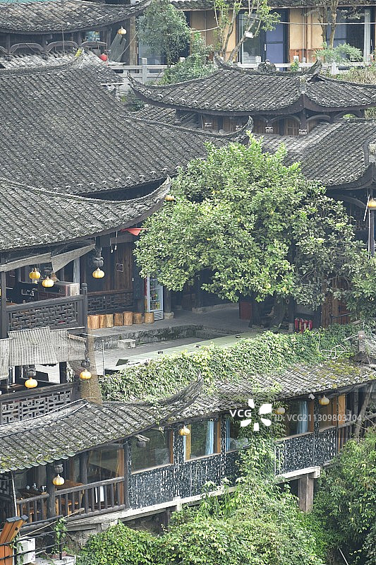湖南湘西：芙蓉古镇图片素材