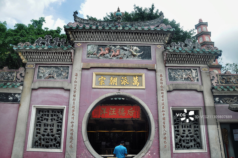 澳门妈阁庙 澳门称呼的由来图片素材