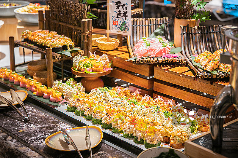 寿司自助图片素材