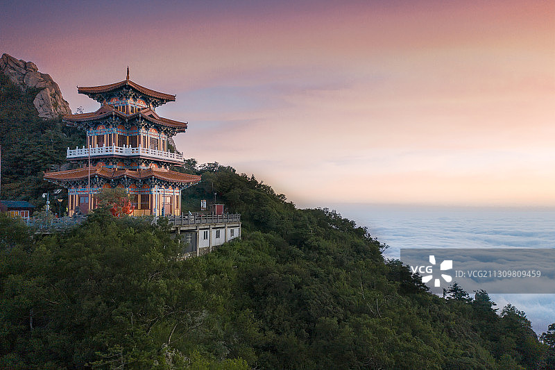 河南省洛阳市嵩县白云山景区图片素材