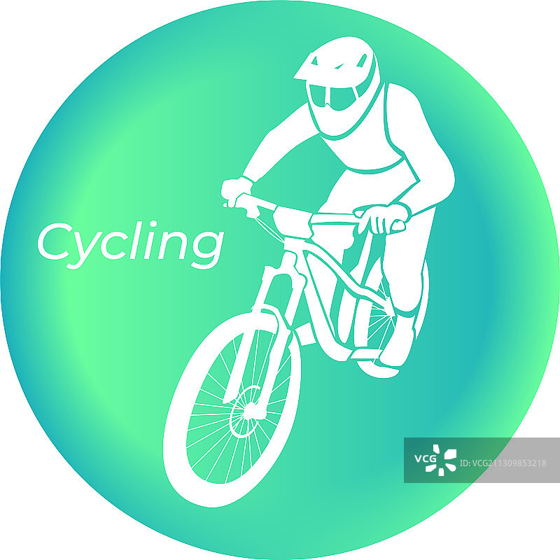 骑行图标图片素材