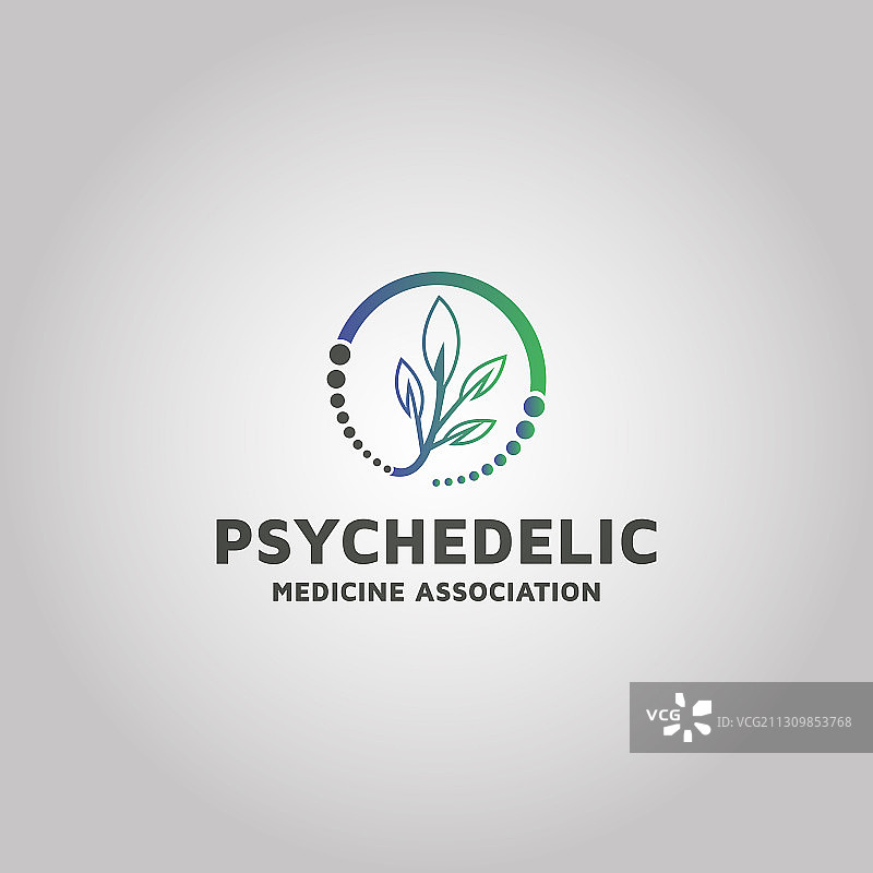 迷幻医学协会标志设计图片素材