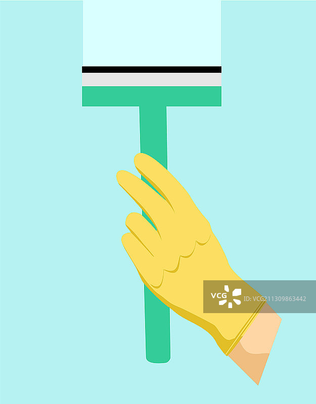 卡通刮刀清洁器图片素材