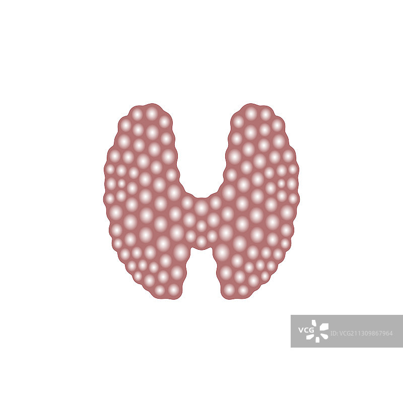 甲状腺图标图片素材