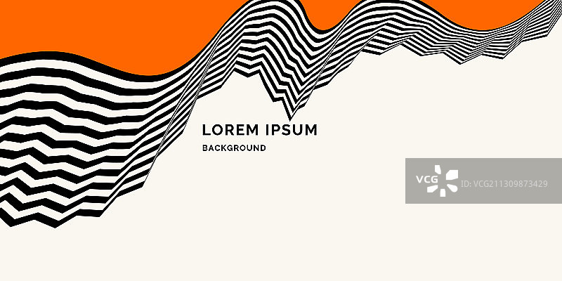 动感波浪海报图片素材