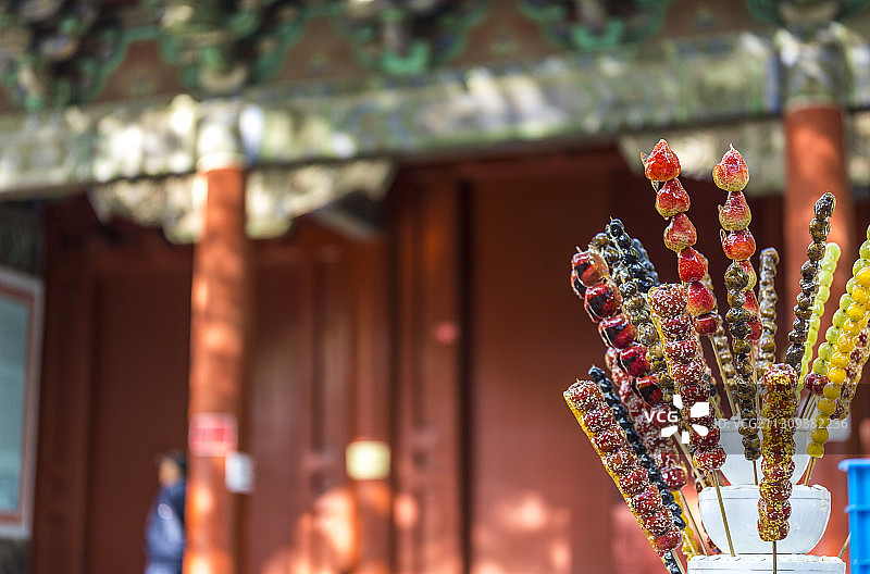 老北京胡同民居建筑图片素材