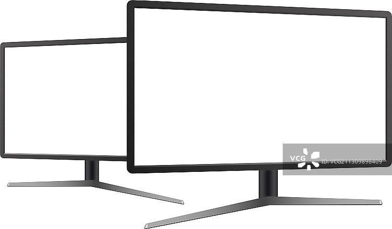 宽屏电视显示器样机图片素材